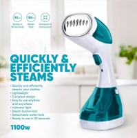 Aparat de calcat vertical, cu abur, 180 ml, 1100 W, Vivo BEC0103